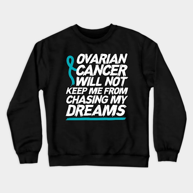 Ovarian Cancer Crewneck Sweatshirt by TheBestHumorApparel